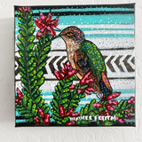 Ocotillo Hummingbird ( Original Painting )
