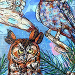 Owl Specimens & Pretty Pines - Heather Freitas 
