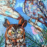 Owl Specimens & Pretty Pines - Heather Freitas 