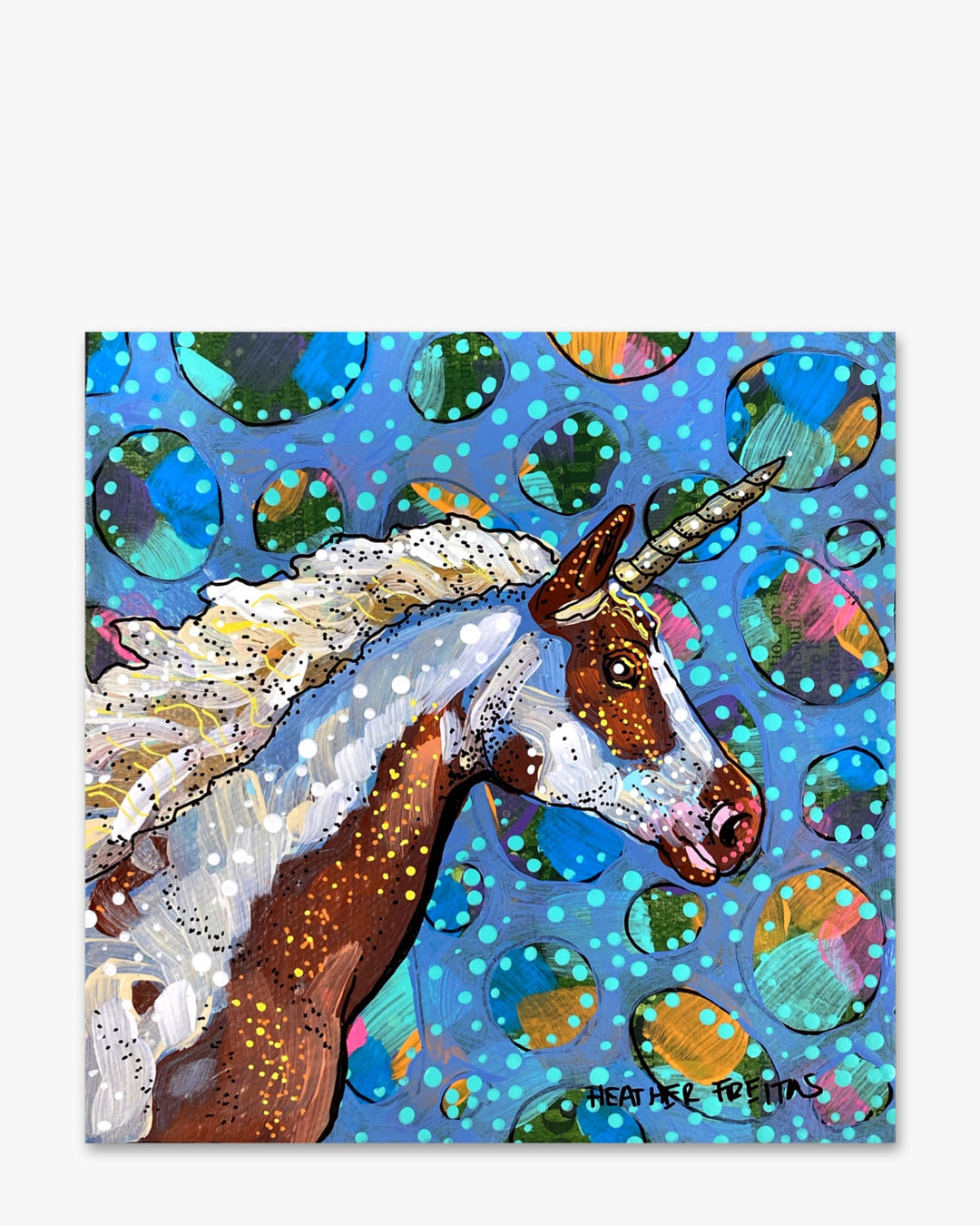 Painted Unicorn ( Original Painting )
