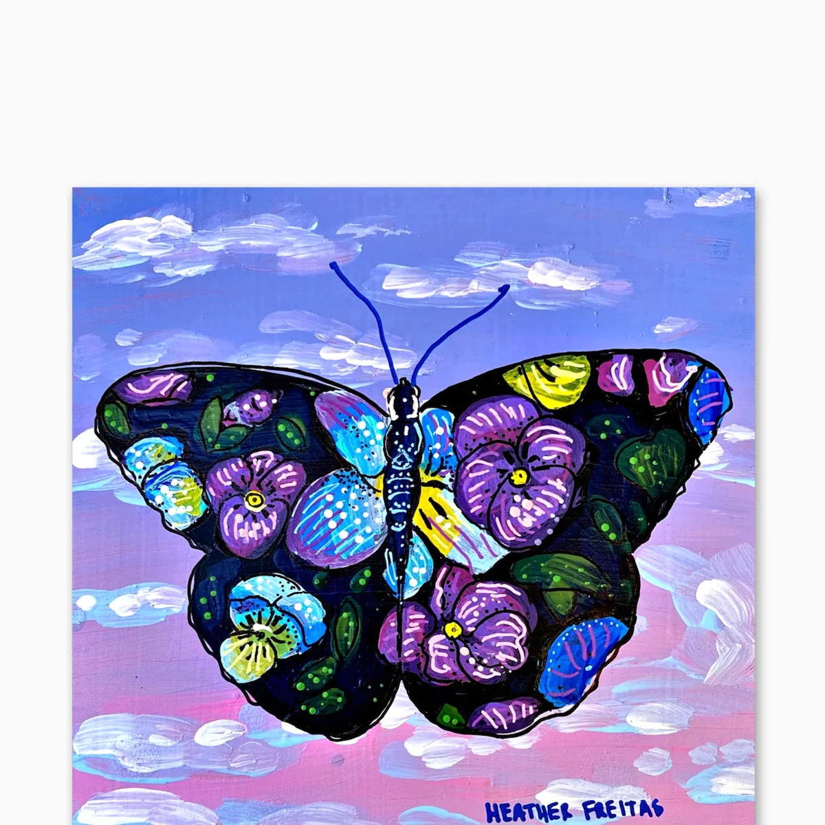 Pansy Butterfly - Heather Freitas 