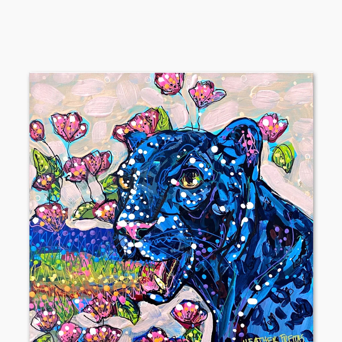Panther Paradise & Rainbow Glow - Heather Freitas 