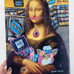 Parody Of The 90’s Mona Lisa - Heather Freitas 