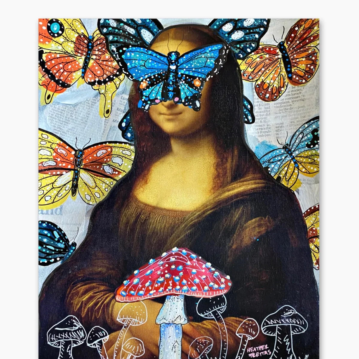 Parody Of The Transformation Of Time - Mona - Heather Freitas 