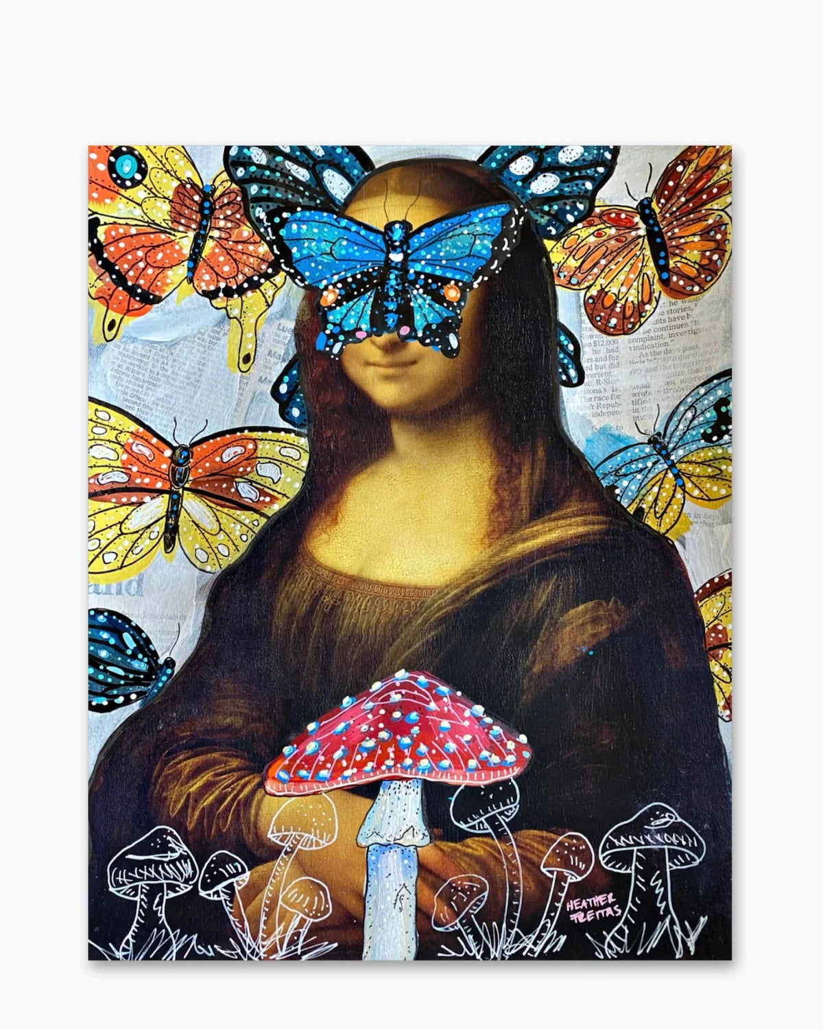 Parody Of The Transformation Of Time - Mona - Heather Freitas 