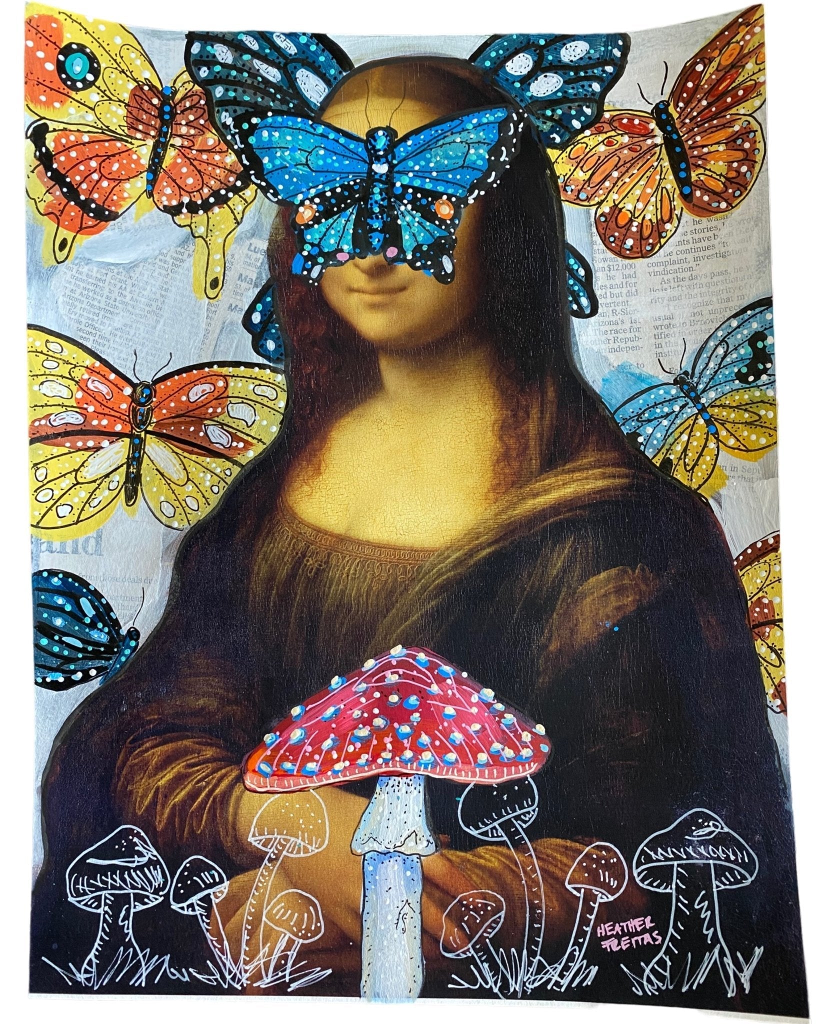 Parody Of The Transformation Of Time - Mona - Heather Freitas 