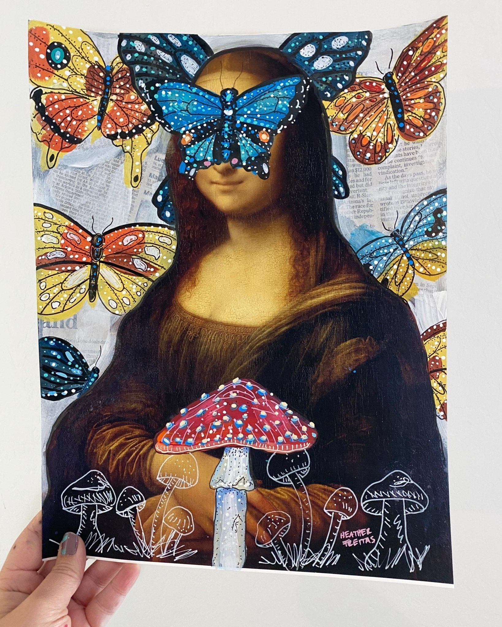 Parody Of The Transformation Of Time - Mona - Heather Freitas 