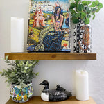 Party Check Butterfly Planter With 23k Gold Accents - Heather Freitas 
