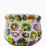 Party Check Butterfly Planter With 23k Gold Accents - Heather Freitas 