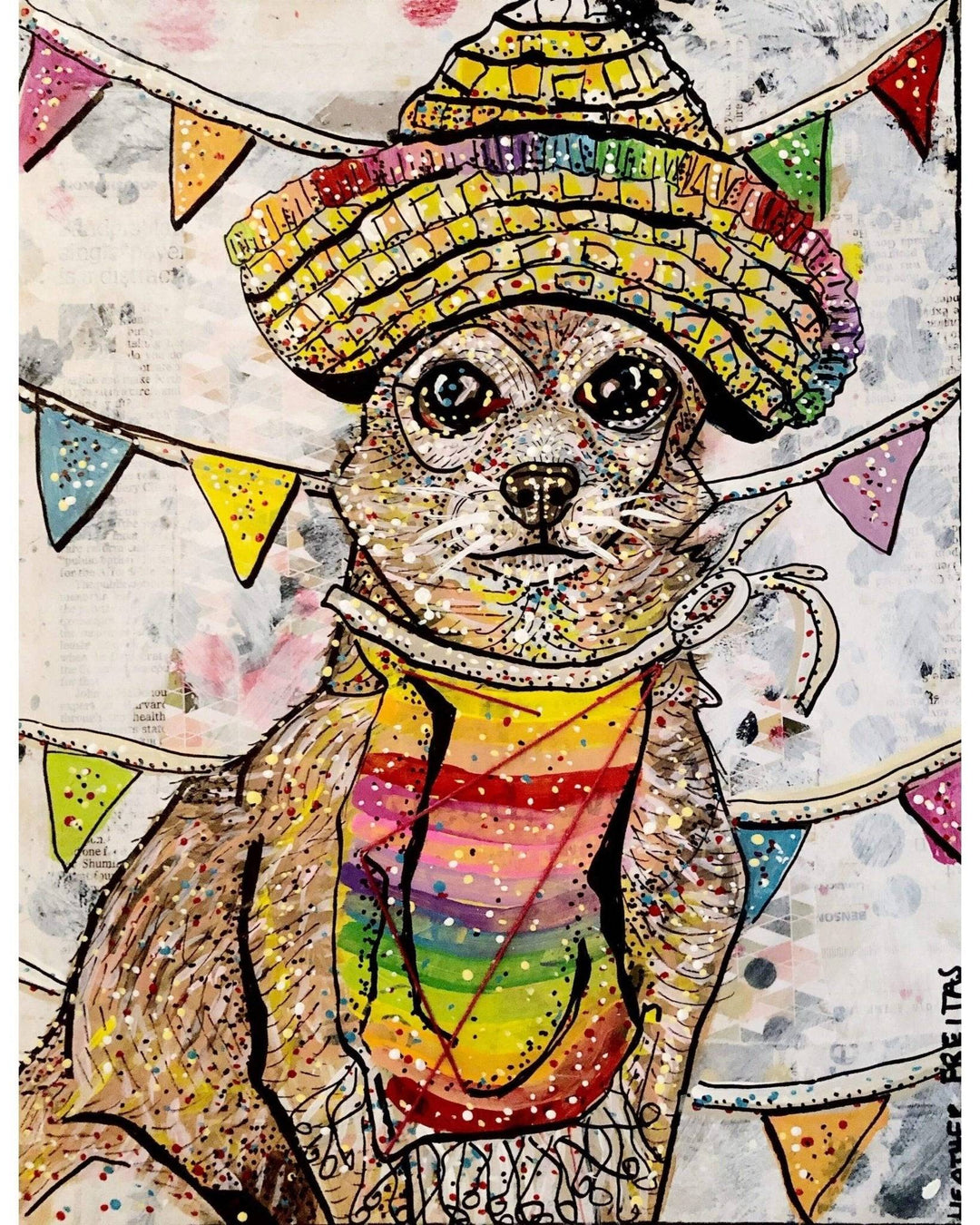 Party Chihuahua - Heather Freitas 