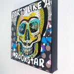 Party Like A Rockstar - original painting Heather Freitas 