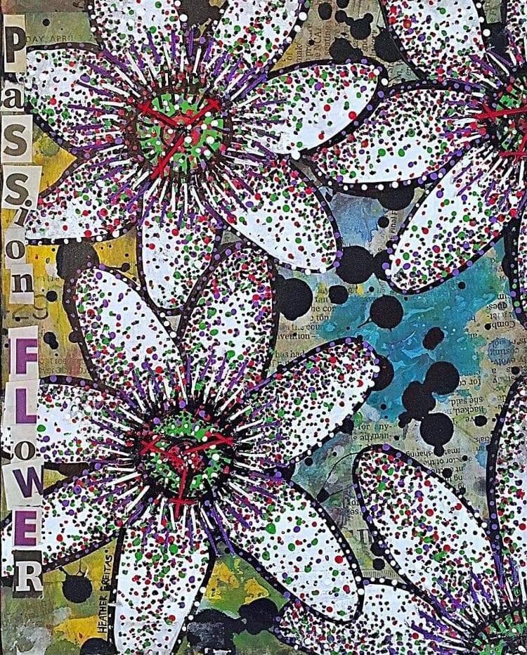 Passion Flower Heather Freitas 