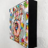 Peace, Love, Fashion & Silver ( Original Painting )