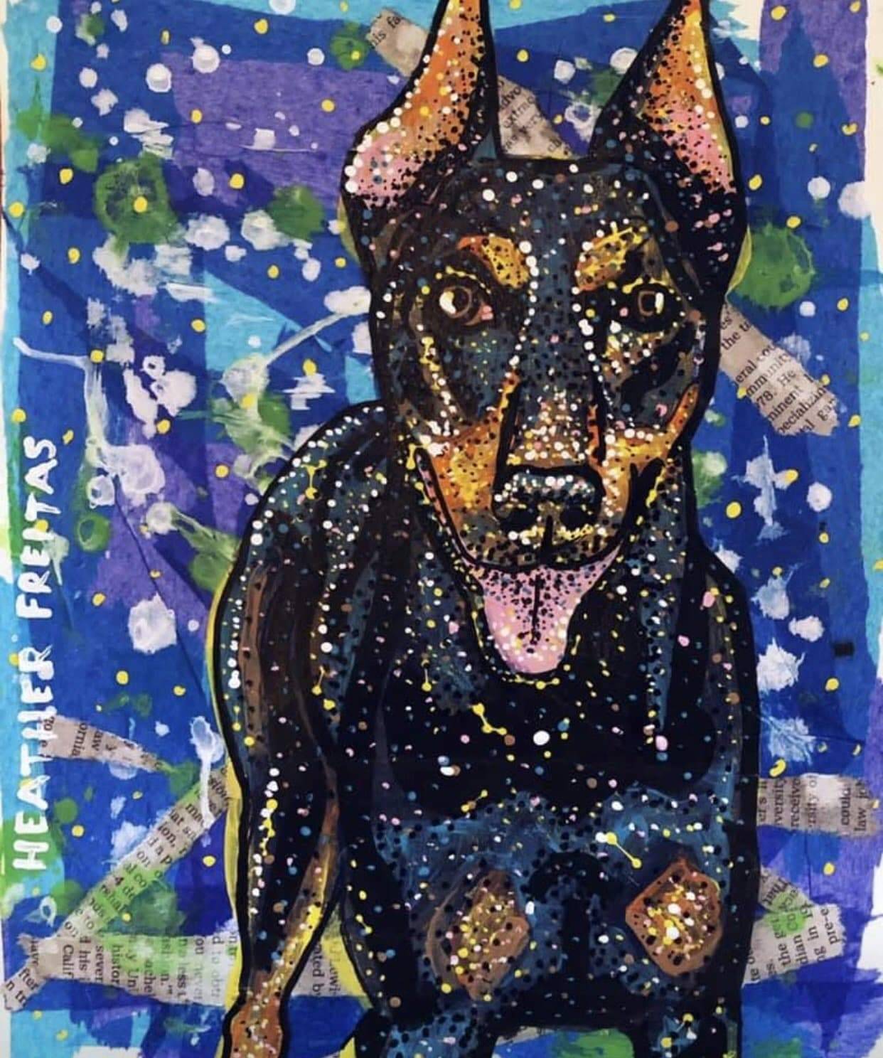 Pet Portrait 5 Heather Freitas 