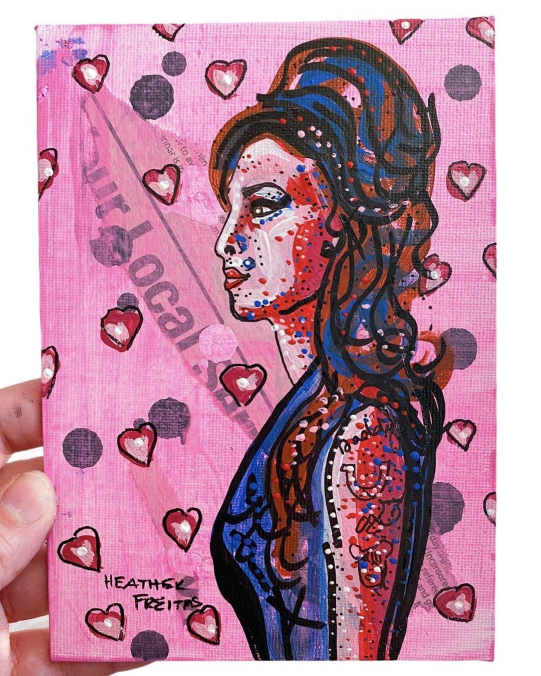 Pink - Amy Winehouse - Heather Freitas 