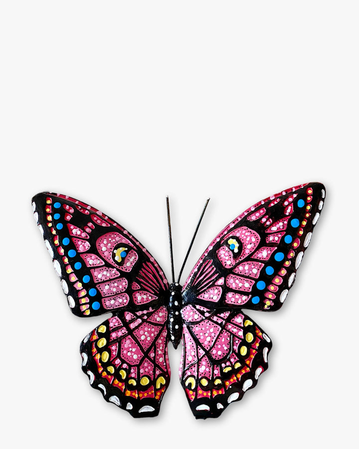 Pink Paradise Butterfly Sculpture