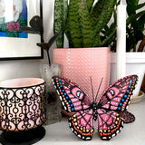 Pink Paradise Butterfly Sculpture