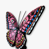 Pink Paradise Butterfly Sculpture