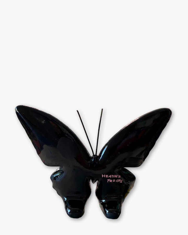 Pink Paradise Butterfly Sculpture