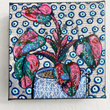 Pink Princess Philodendron ( Original Painting )