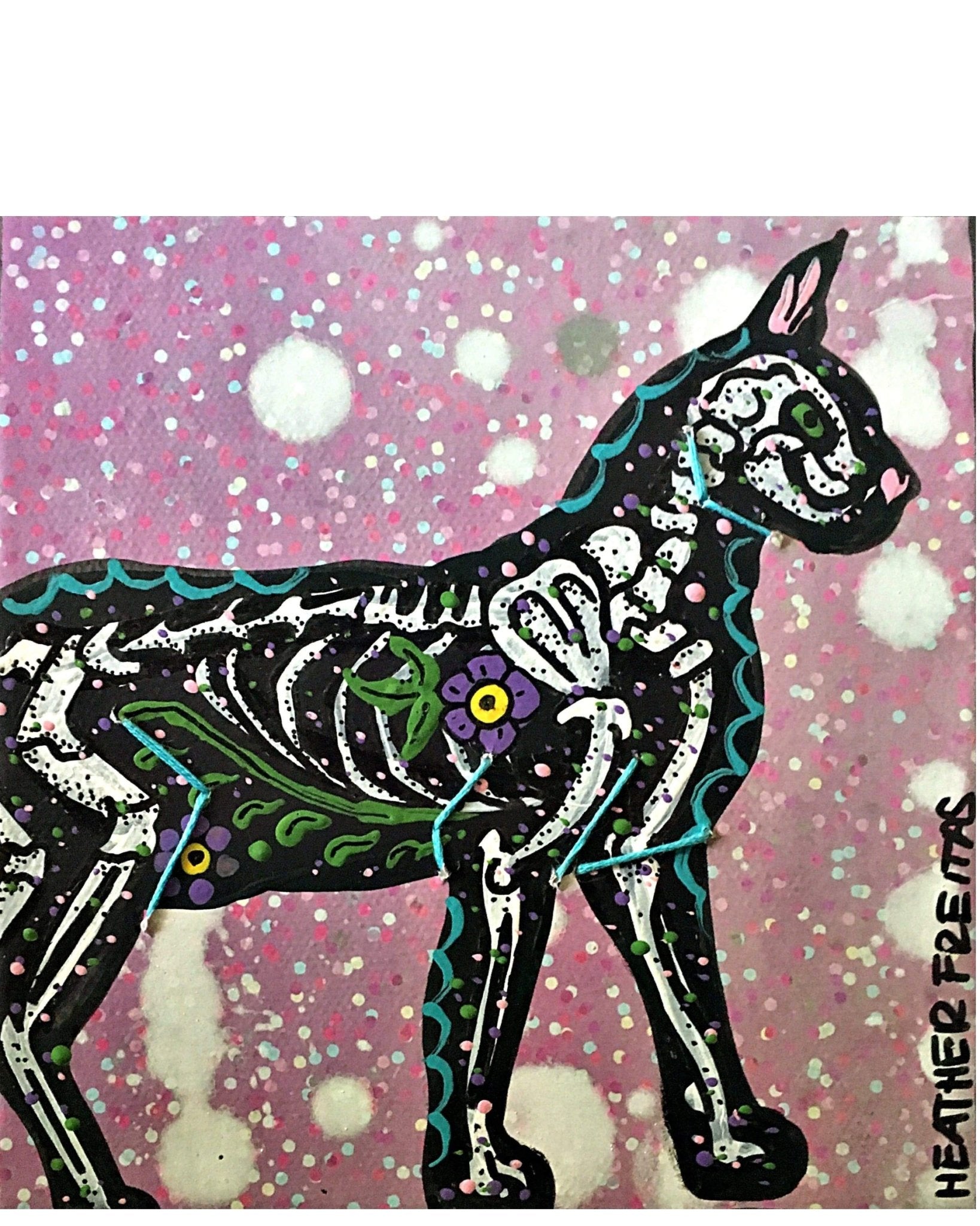 Pintura Cat - Heather Freitas 
