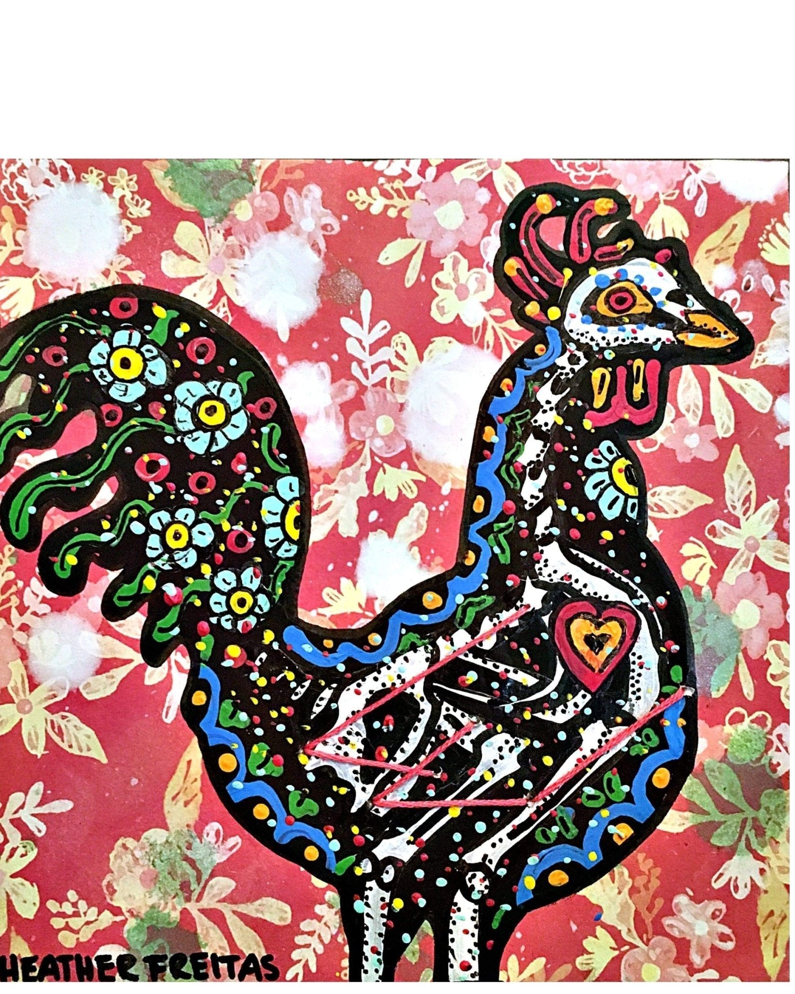 Pintura Rooster - Heather Freitas 