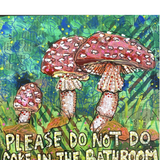 Please Do Not Do Coke In The Bathroom - Red Caps Edition - Heather Freitas 