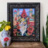 Poppy Evil Eye Figurative Bud Vase