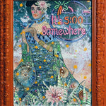 Portrait of Adele - It’s 5 O’Clock Somewhere ( Black Light Embedded ) Heather Freitas 