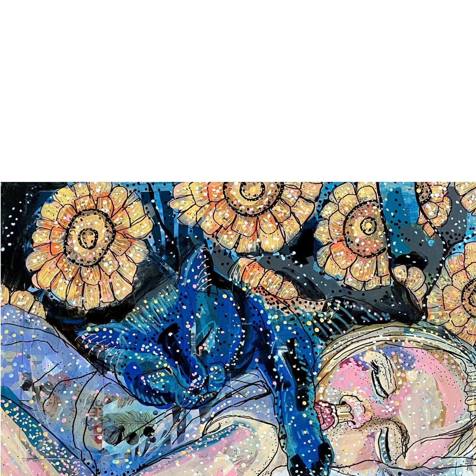 Portrait of Nova and his child - Heather Freitas 