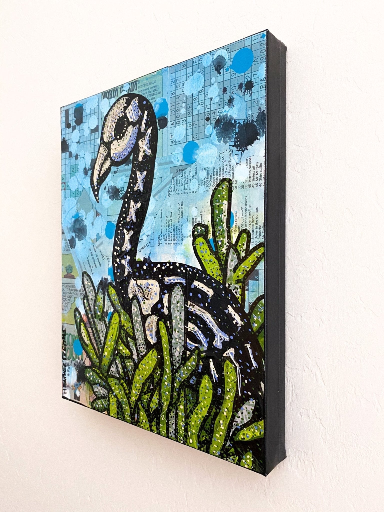 Punk Rock Flamingo Heather Freitas 
