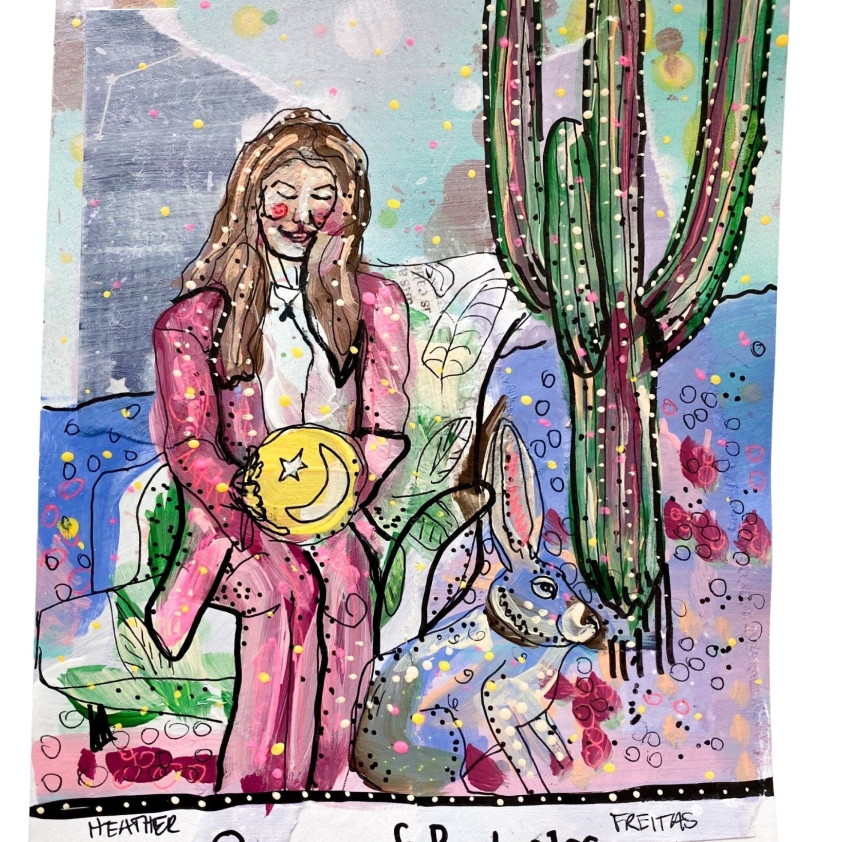 Queen Of Pentacles - Heather Freitas 