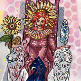 Queen Of Wands Heather Freitas 