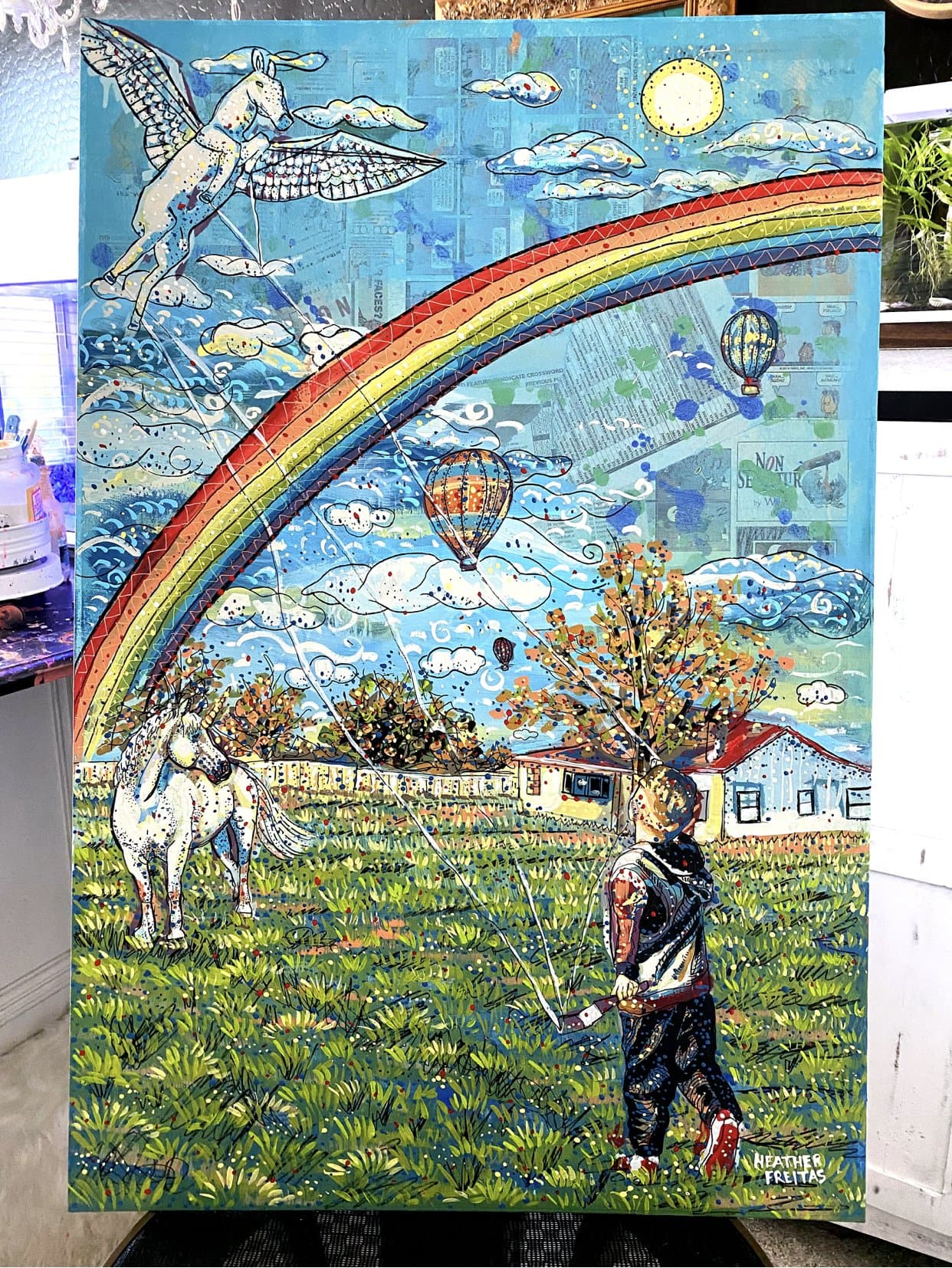 Rainbow Baby - Heather Freitas 