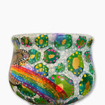 Rainbow T Rex Eggs Planter With 23k Gold Accents - Heather Freitas 