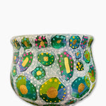 Rainbow T Rex Eggs Planter With 23k Gold Accents - Heather Freitas 