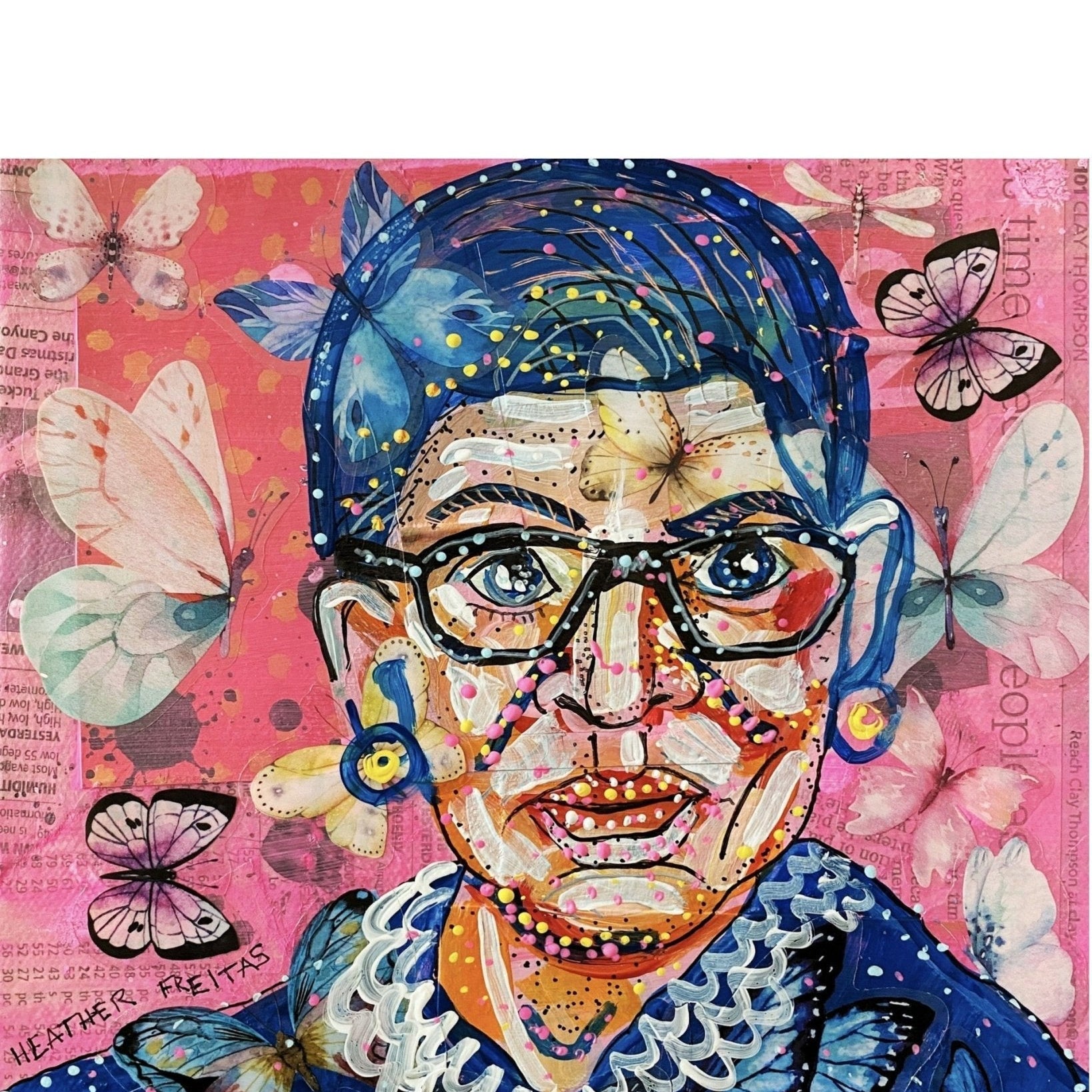 RBG & Butterflies - Heather Freitas 