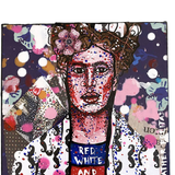 Red White And Blue - Frida - Heather Freitas 