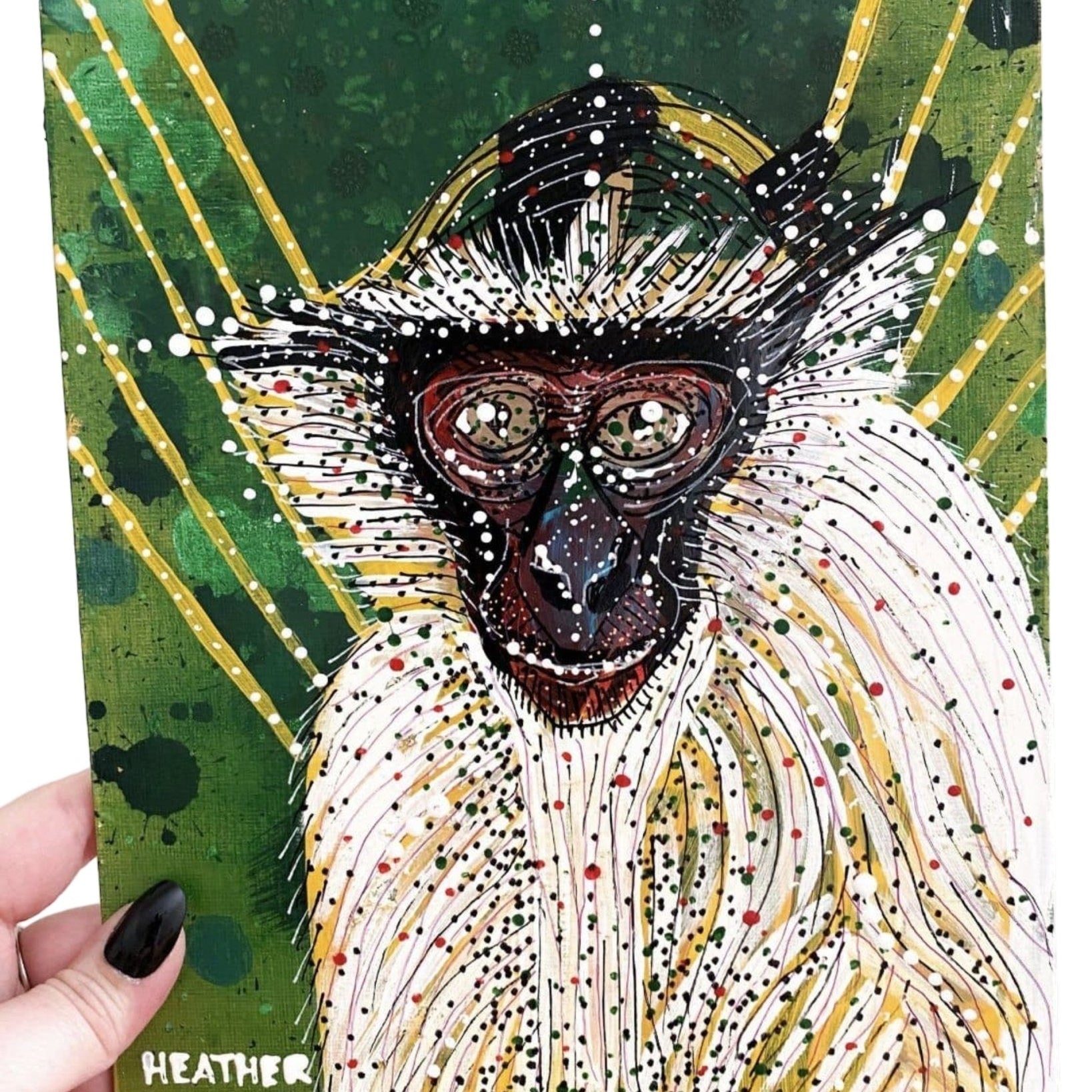 Roloway Monkey - Heather Freitas 