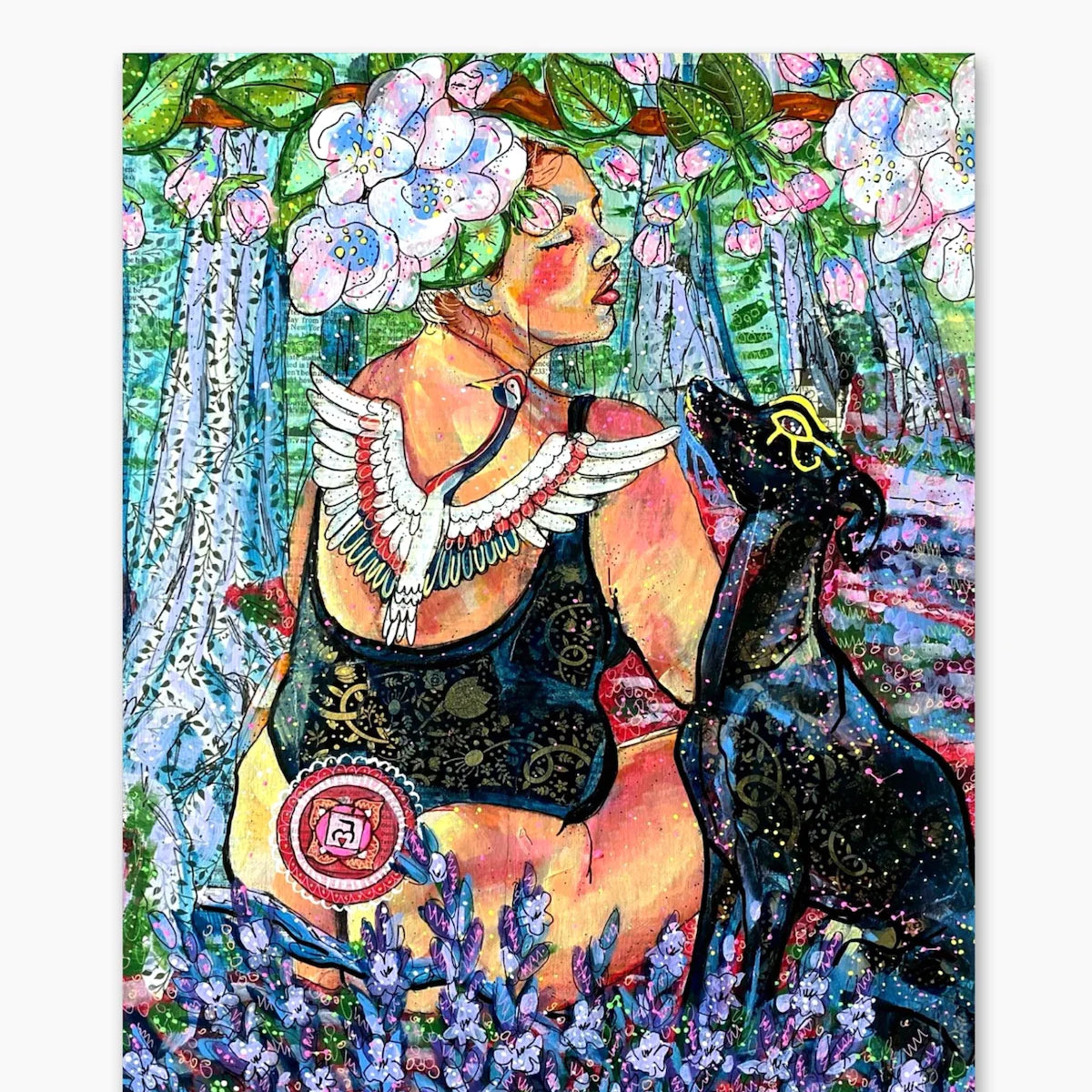Root Of Comfort - Chakra Painting - Heather Freitas 