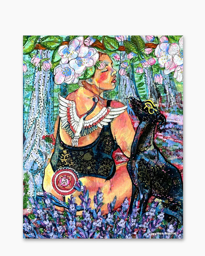 Root Of Comfort - Chakra Painting - Heather Freitas 
