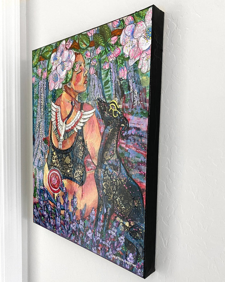 Root Of Comfort - Chakra Painting - Heather Freitas 