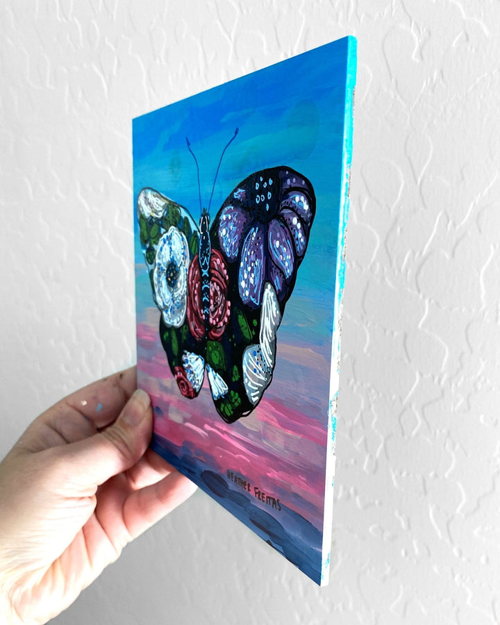 Rose Bouquet Butterfly - Heather Freitas 