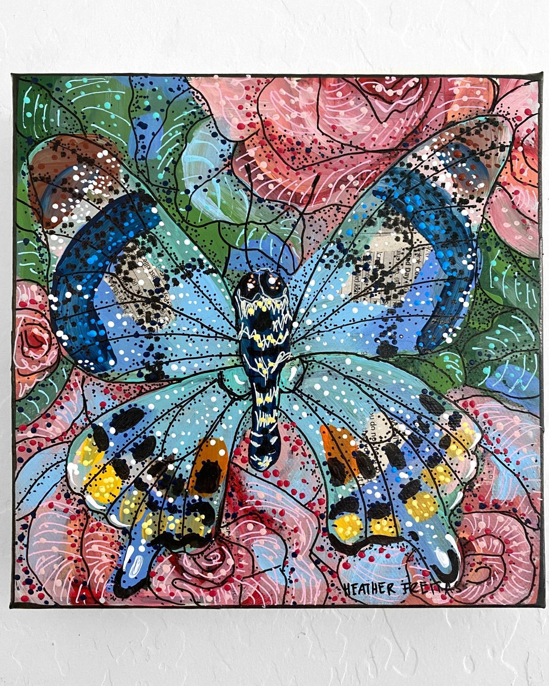 Rose Butterfly - Heather Freitas 