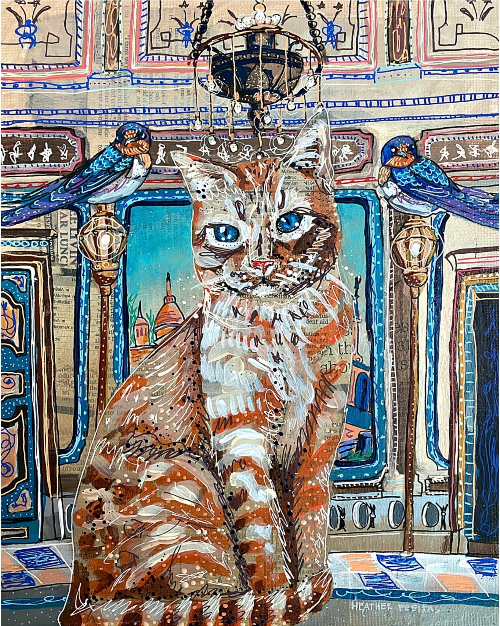 Royal , Castle Cat - Heather Freitas 