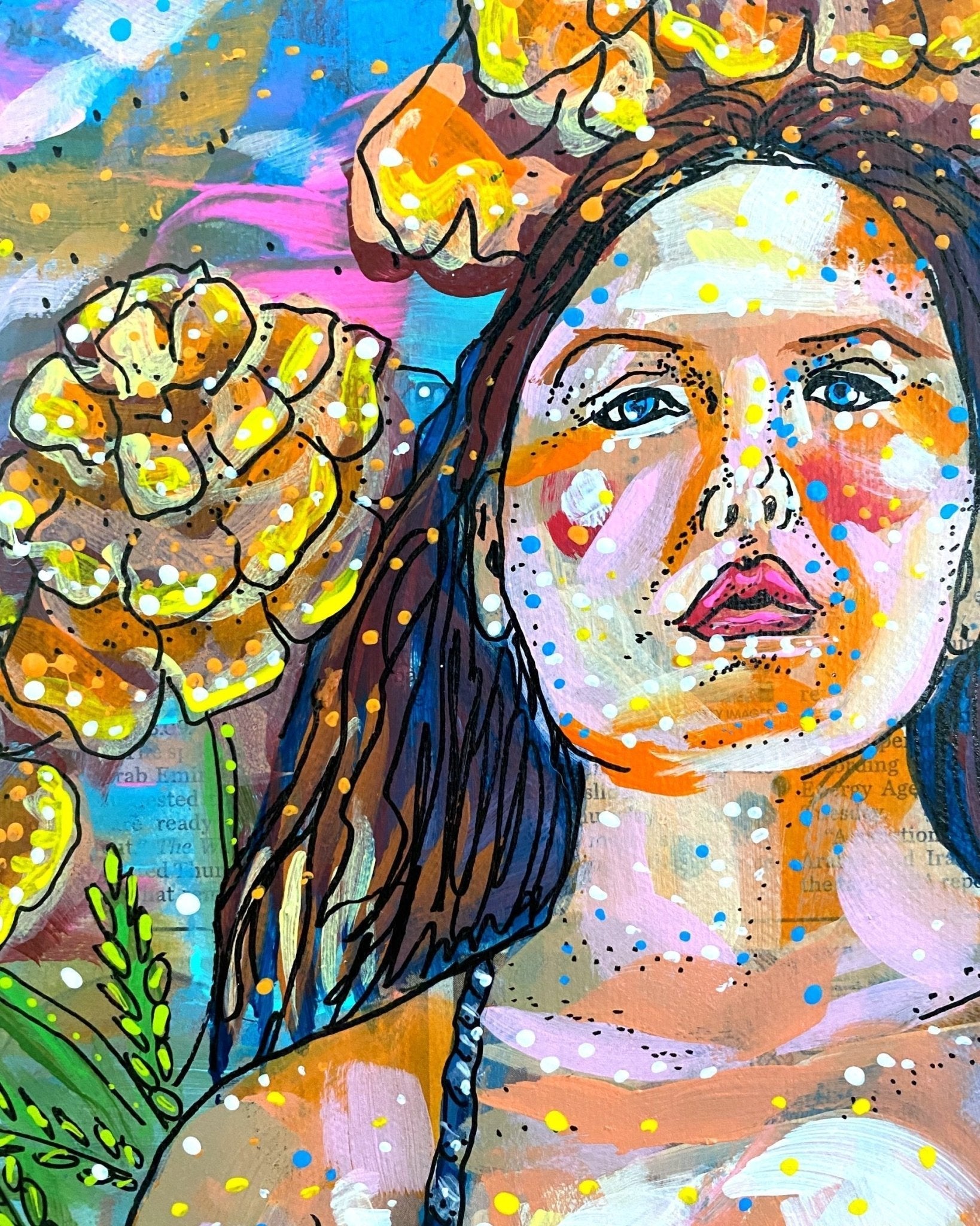 Sacral Tides - Chakra Painting - Heather Freitas 