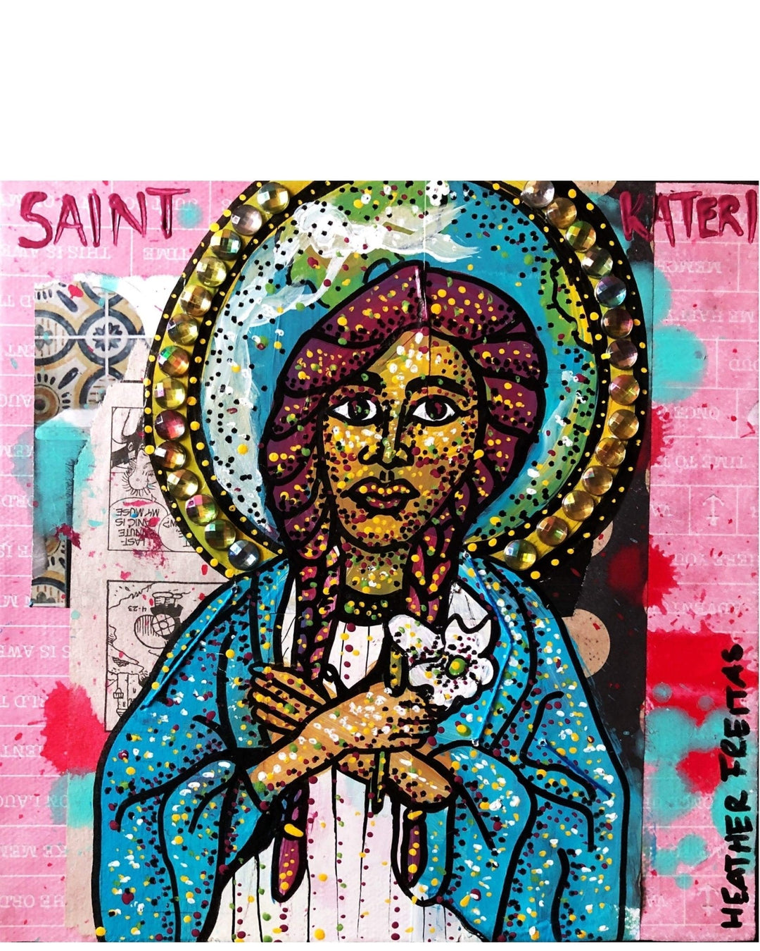 Saint Katari - Heather Freitas - fine art home deccor