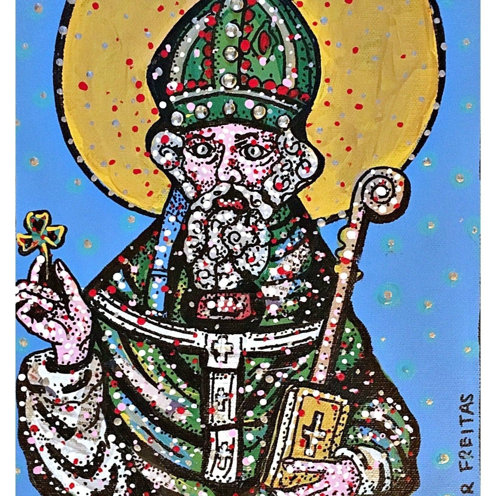 Saint Patrick - Heather Freitas - fine art home deccor