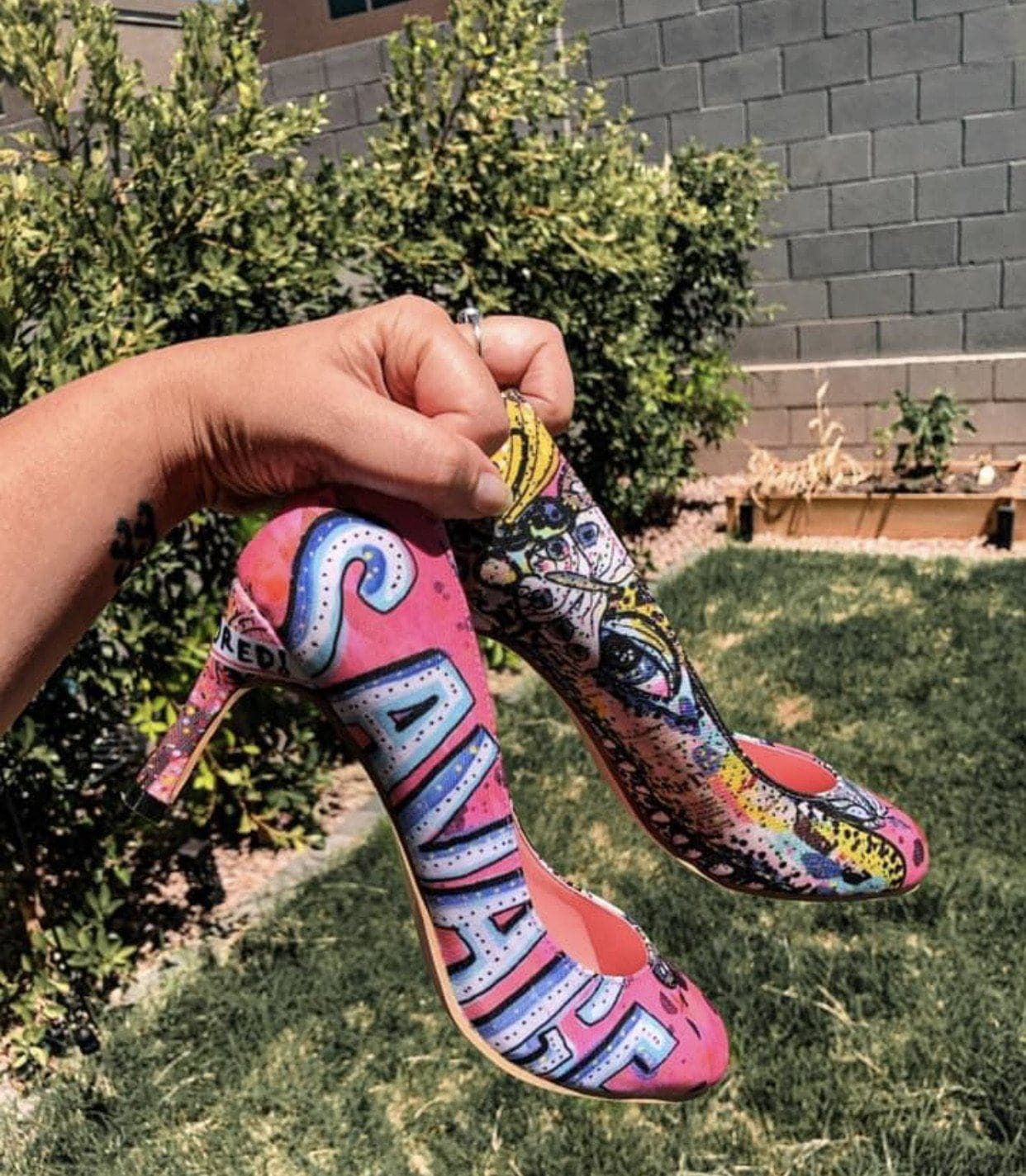Savage Heels - Heather Freitas - fine art home deccor