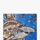 Scalloped Hammerhead Shark ( Original Painting ) - Heather Freitas - fine art home deccor